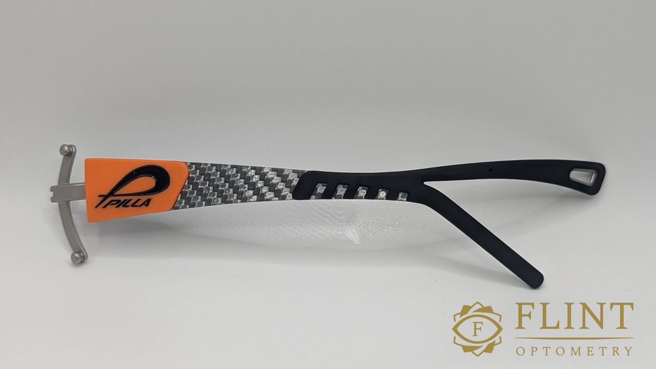 X7 Orange T Black S Silver Carbon Fork (preview-image)